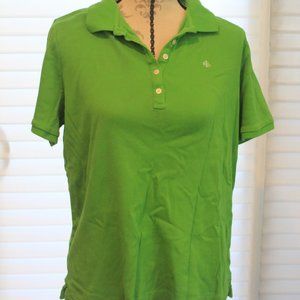 LADIES PLUS SIZE 1X RALPH LAUREN POLO GREEN